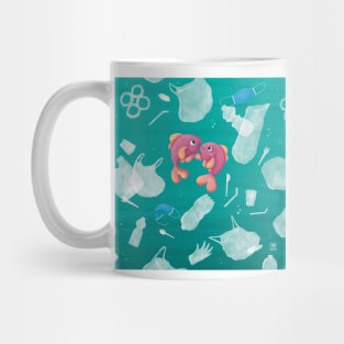 Plastic ocean Mug